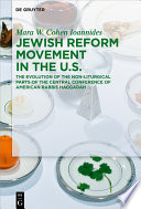 Jewish reform movement in the U.S : the evolution of the non-liturgical parts of the Central Conference of American Rabbis Haggadah /