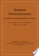 Quantum chromodynamics : perturbative and nonperturbative aspects /