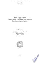 Petrology of the Duke Island ultramafic complex, southeastern Alaska /