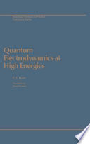 Quantum electrodynamics at high energies /