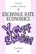 Exchange rate economics /