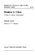 Muslims in China : a study in cultural confrontation /