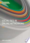 Social ties in online networking /