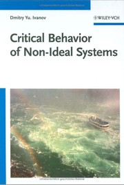 Critical behavior of non-ideal systems /