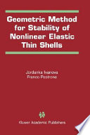 Geometric method for stability of non-linear elastic thin shells /