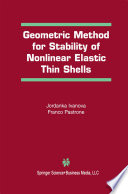 Geometric method for stability of non-linear elastic thin shells /