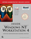 Inside Windows NT Workstation 4 /