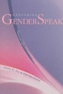 Exploring GenderSpeak : personal effectiveness in gender communication /