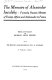 The memoirs of Alexander Iswolsky, formerly Russian minister of foreign affairs and ambassador to France / edited and translated by Charles Louis Seeger ; with The politics and diplomacy of A. P. Izvolsky / by William L. Mathes.