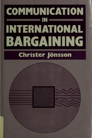 Communication in international bargaining /