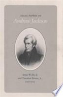 Legal papers of Andrew Jackson /