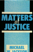 Matters of justice /