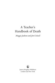 A teacher's handbook of death /