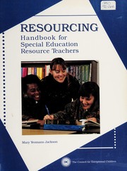 Resourcing : handbook for special education resource teachers /