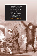 Science and sensation in Romantic poetry /
