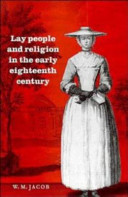 Lay people and religion in the early eighteenth century /