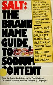 Salt, the brand name guide to sodium content /