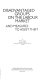 Disadvantaged groups on the labour market and measures to assist them /