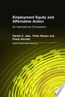 Employment equity and affirmative action : an international comparison /