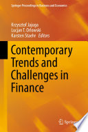 Contemporary trends and challenges in finance : proceedings from the 2nd Wroclaw International Conference in Finance /