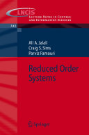 Reduced order systems /