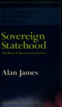 Sovereign statehood : the basis of international society /