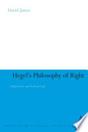 Hegel's philosophy of right : subjectivity and ethical life /