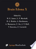 Brain Edema X : Proceedings of the Tenth International Symposium San Diego, California, October 20-23, 1996 /