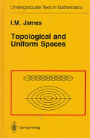 Topological and uniform spaces /