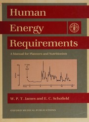 Human energy requirements : a manual for planners and nutritionists /