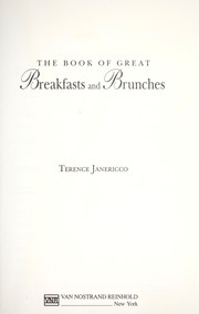 The book of great breakfasts and brunches /