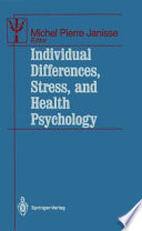 Individual Differences, Stress, and Health Psychology /