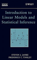 Introduction to linear models and statistical inference /