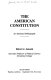 The American Constitution : an annotated bibliography /