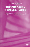 The European People's Party : origins and development /
