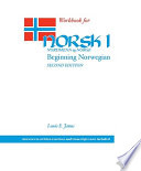Workbook for Norsk, nordmenn og Norge 1 : beginning Norwegian /