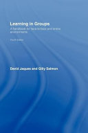 Learning in groups : a handbook for improving group work /