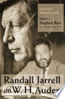 Randall Jarrell on W.H. Auden /