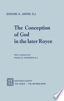 The Conception of God in the Later Royce /