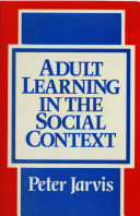 Adult learning in the social context /