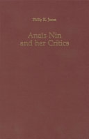 Anaïs Nin and her critics /