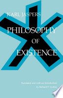 Philosophy of existence /
