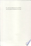El lenguaje bíblico en la poesía de los exilios españoles de 1939 /