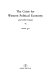 The crisis for Western political economy : and other essays /