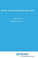 Plato in Renaissance England /