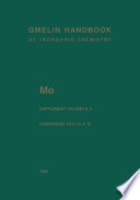 Gmelin handbook of inorganic chemistry.