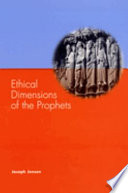 Ethical dimensions of the prophets /