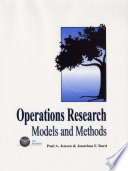 Operations research : models and methods /