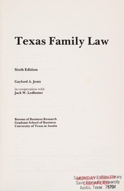 Texas family law /