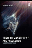 Conflict management and resolution : an introduction /